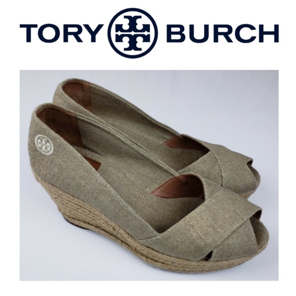 Tory Burch Shoes - Tory Burch Wedge Sandal Felipa Espadrille Size 9
